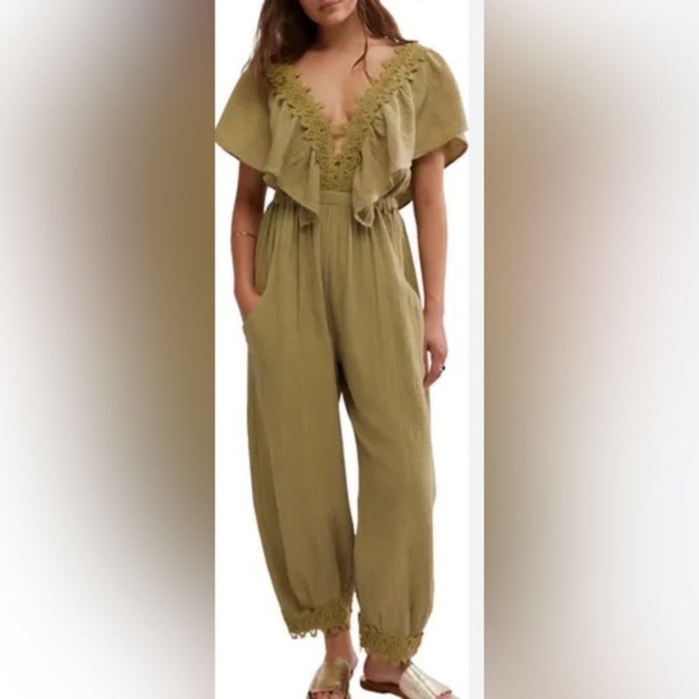 Free People Bali Rolling Dunes‎ Jumpsuit